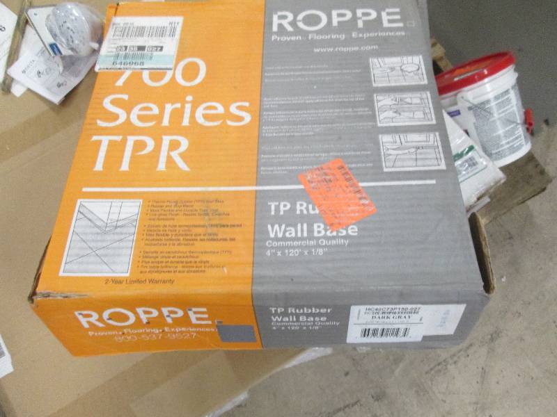 Roppe  Dark Grey 4 in x 18 in x 12...