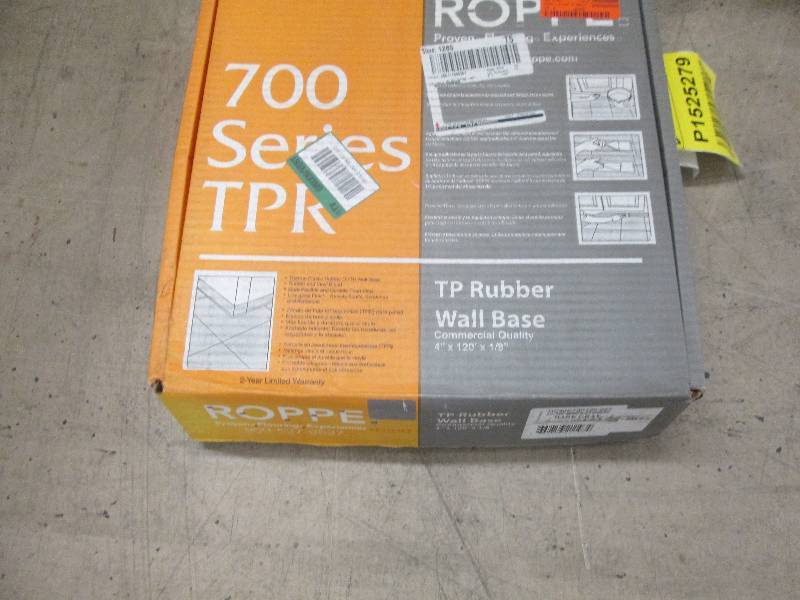 Roppe  Dark Grey 4 in x 18 in x 12...