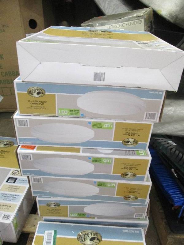 Lot of 7Hampton Bay 16 in 1 Light ...