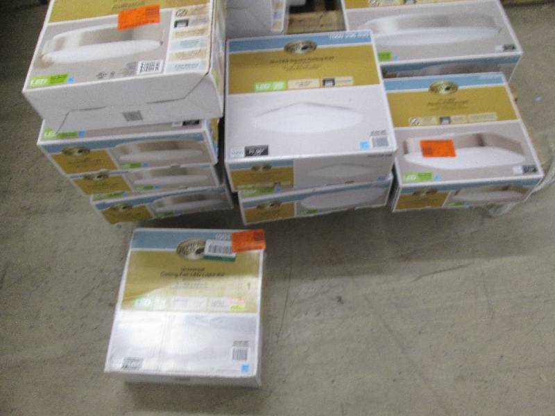 Lot of 9  Hampton Bay LED Ceiling L...