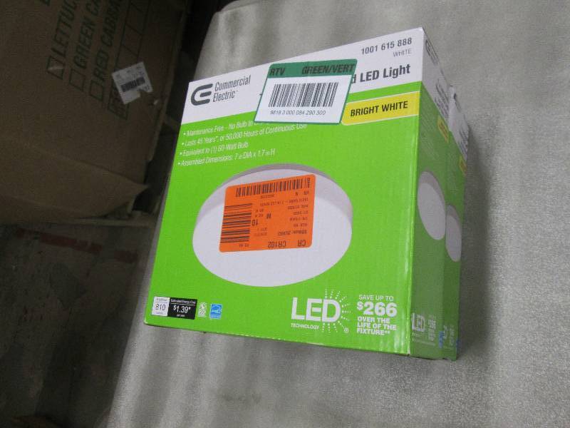 Lot of 2 Commercial Electric 7 inch...