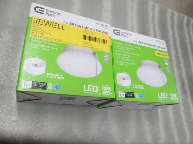 Lot of 2 Commercial Electric 7 inch...