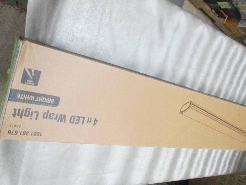 Commercial Electric 4 ft LED White ...