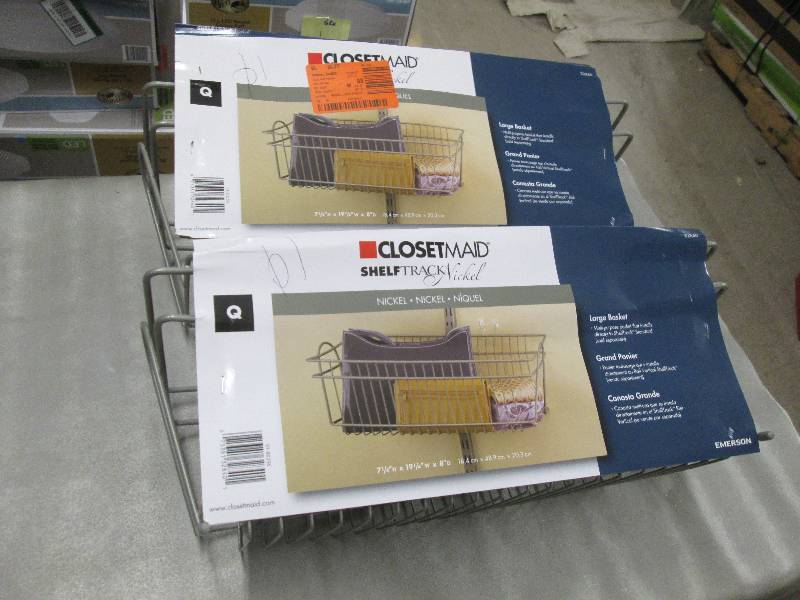 Closet Maid Lot of 2 ShelfTrack 8 i...