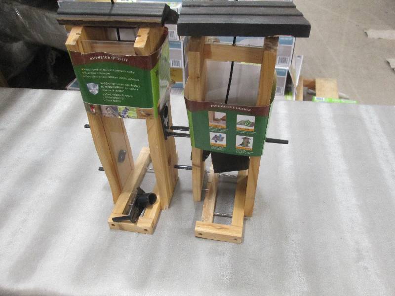 Lot of 2 Damaged Bird Feeders...