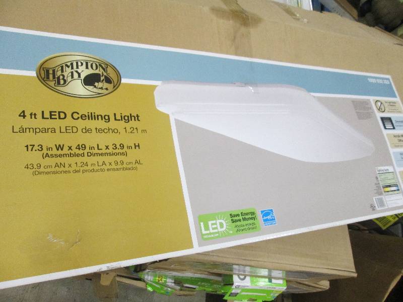 Hampton Bay 4 ft. x 1.5 ft. White L...