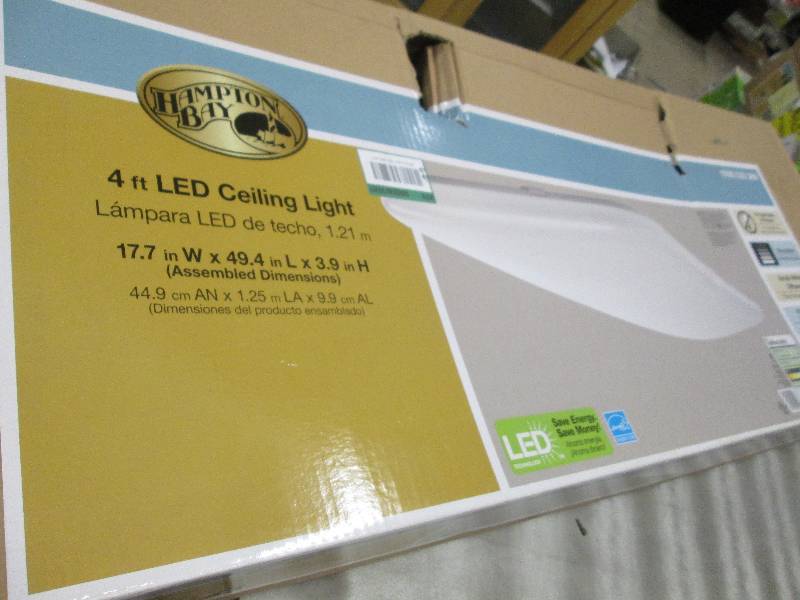 Hampton Bay 4 ft. x 1.5 ft. White L...