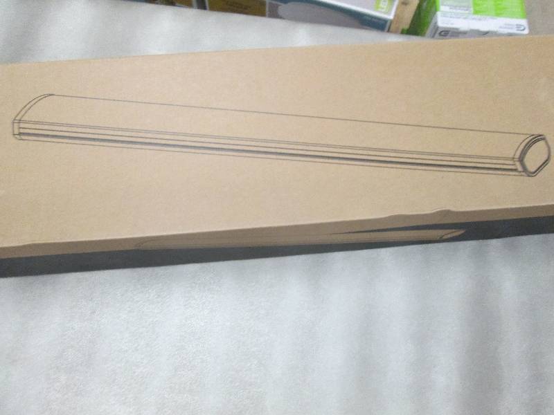 Commercial Electric 4 ft LED White ...