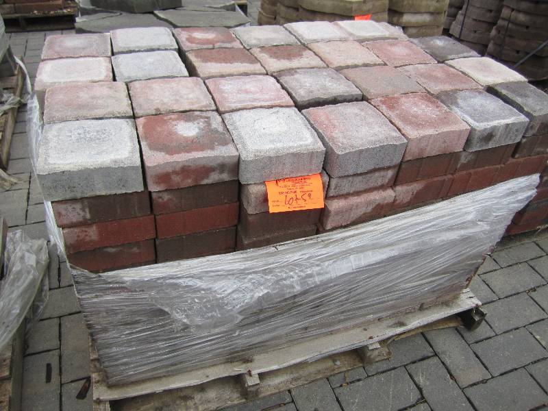 412 Pieces of 6 x 6 Borgert Cobble ...