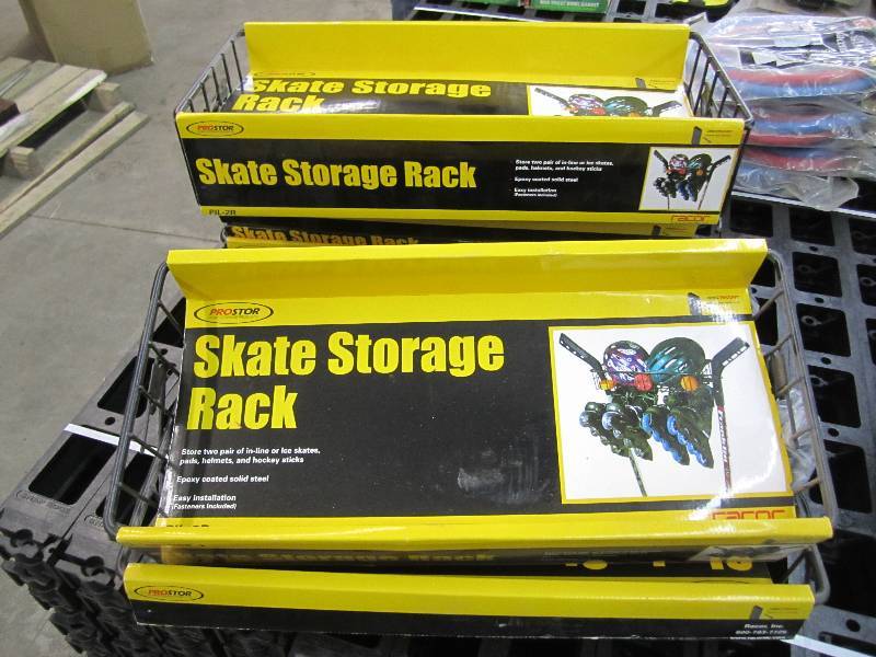 5 Skate Storage racks...