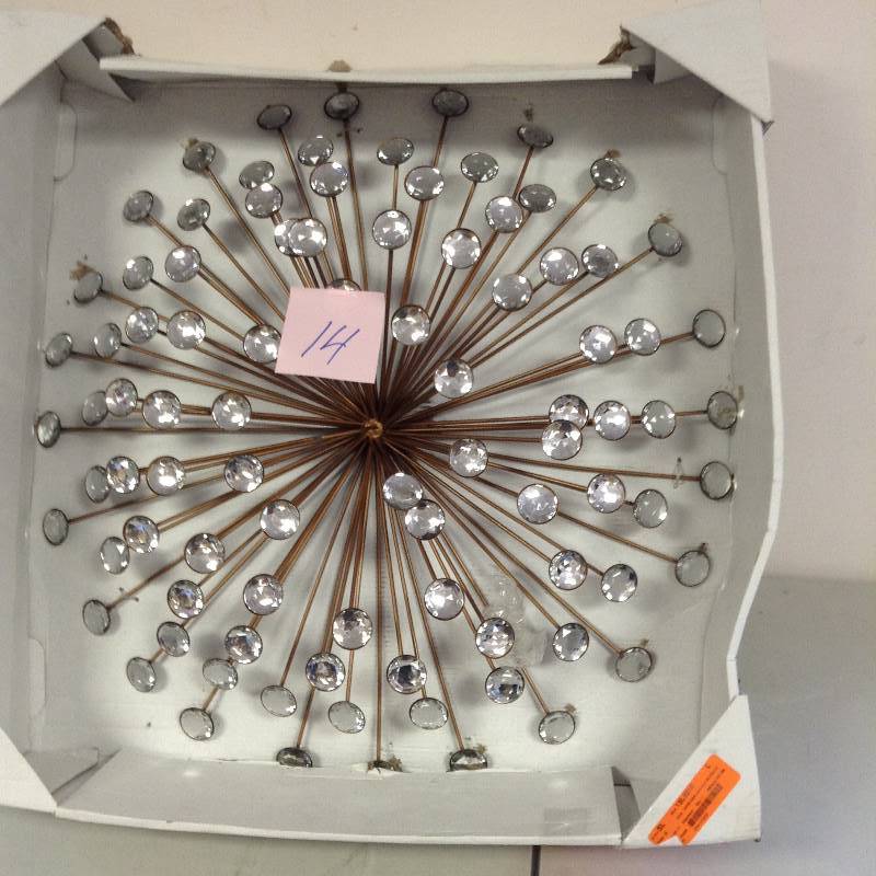 lot 14 image: Jeweled Sunburst all Art