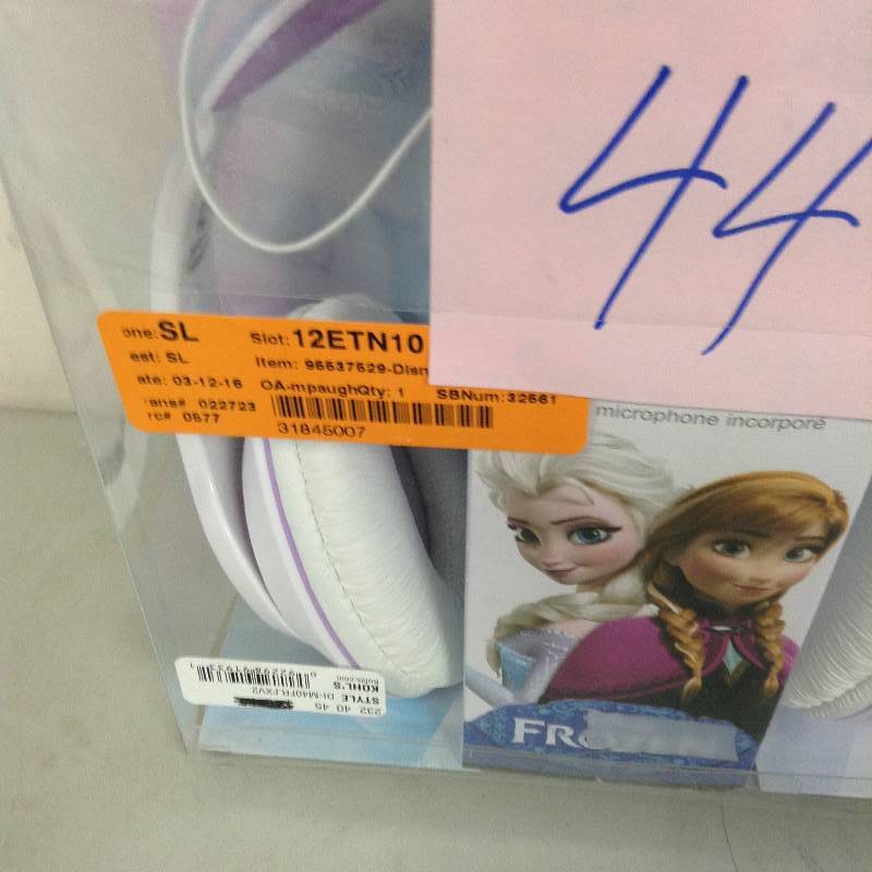 lot 44 image: iHome Frozen headphones