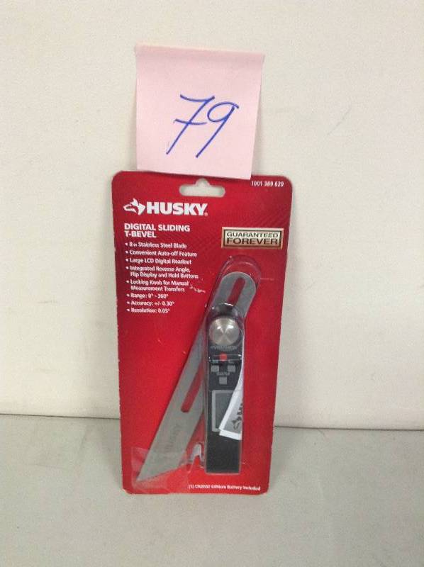 lot 79 image: Husky Digital sliding T-Bevel