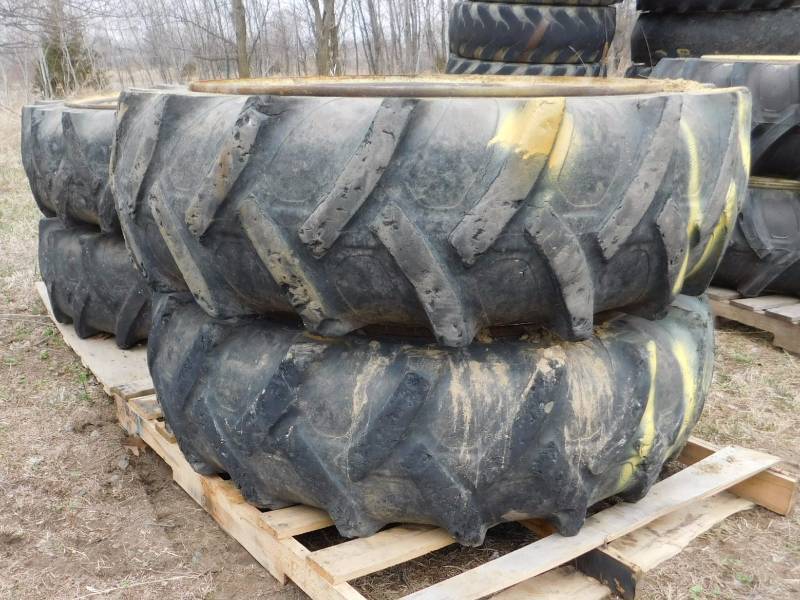 lot 48 image: Low Profile Foam Filled Tires on Ingersoll Rand Rims #3