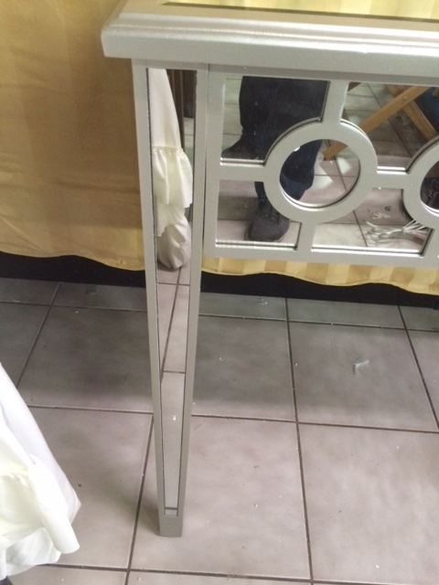 lot 44 image: Mirrored Sofa Table