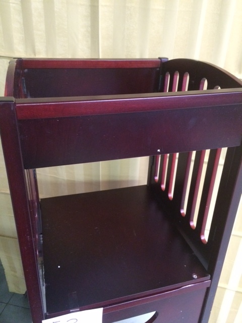 lot 52 image: Bathroom Storage Unit, plant stand
