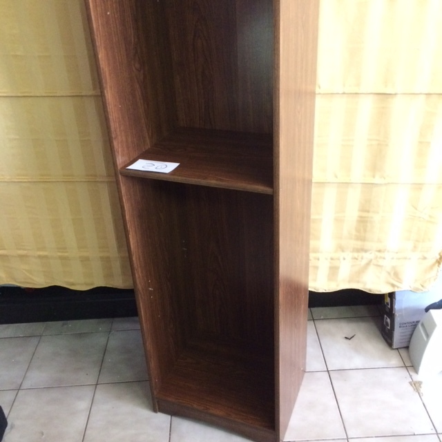 lot 20 image: Dark Brown Cabinet Shelf