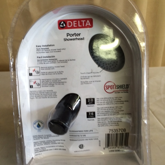 lot 21 image: Delta Porter Shower Head