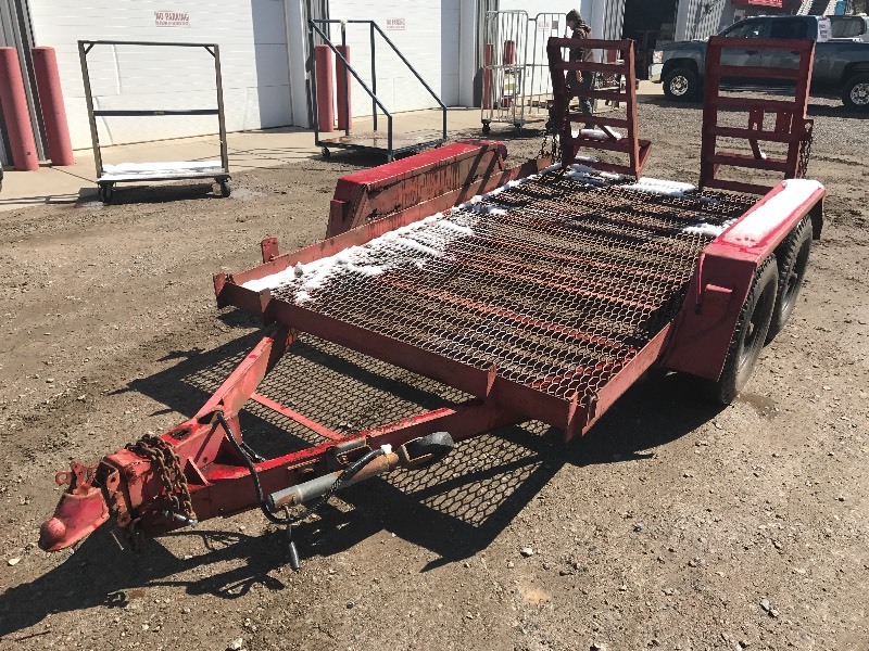 1985 Haul Tandem Axle Equipment Trailer