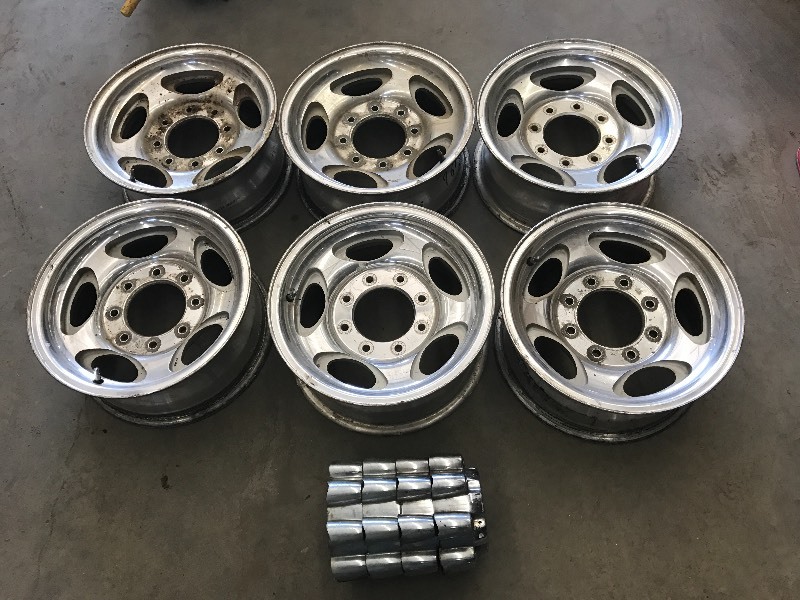 (6) 16 Ford Truck Wheels