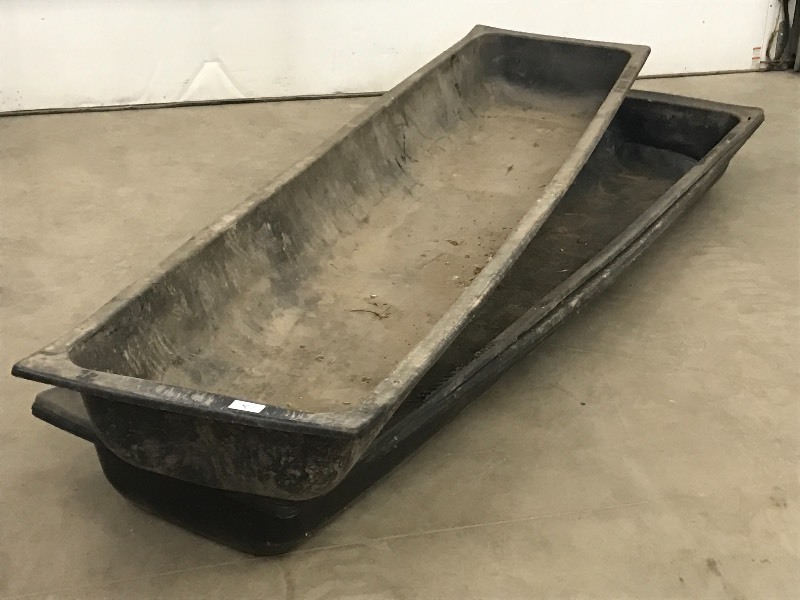 (4) 10ft Feeder Troughs