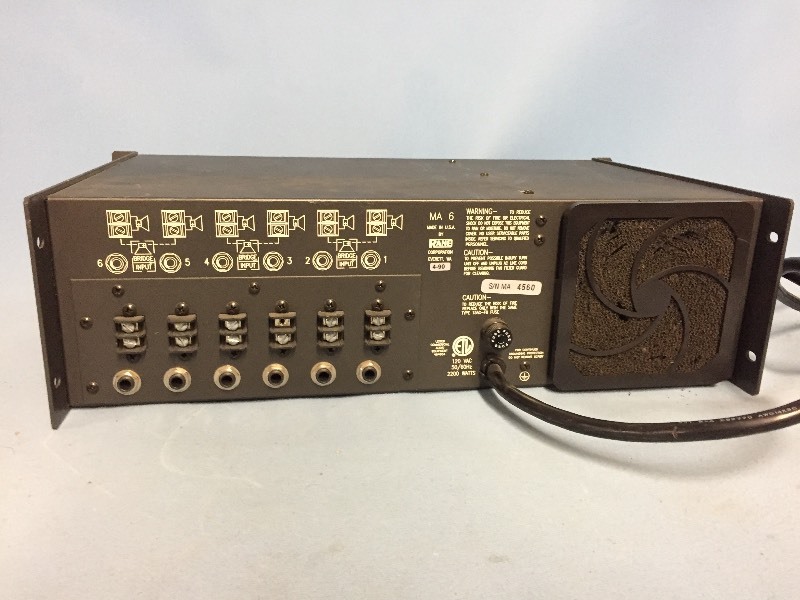lot 15 image: Rane Multi-Channel Professional Audio Power Amplifier