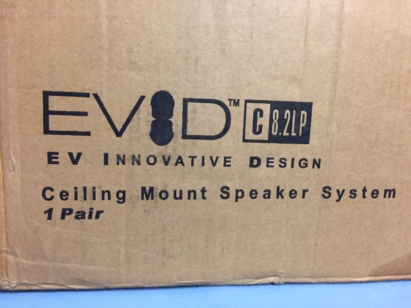 lot 20 image: Electro-Voice EVID C 8.2LP 2-Way In-Ceiling Professional Audio Speakers