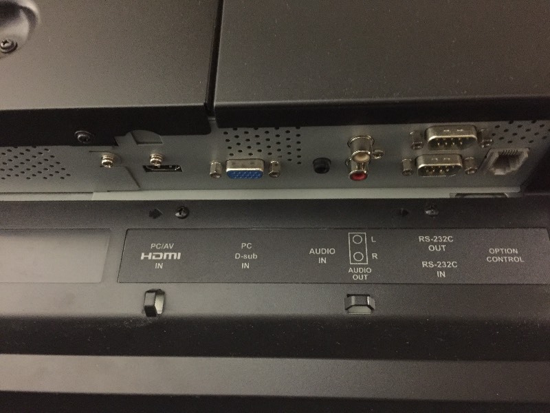 lot 33 image: Sharp PN-E471R 47 ProfessionalCommercial LCD MonitorDisplay