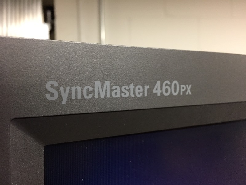 lot 36 image: Samsung SyncMaster 460DX Professional 46 LCD MonitorDisplay
