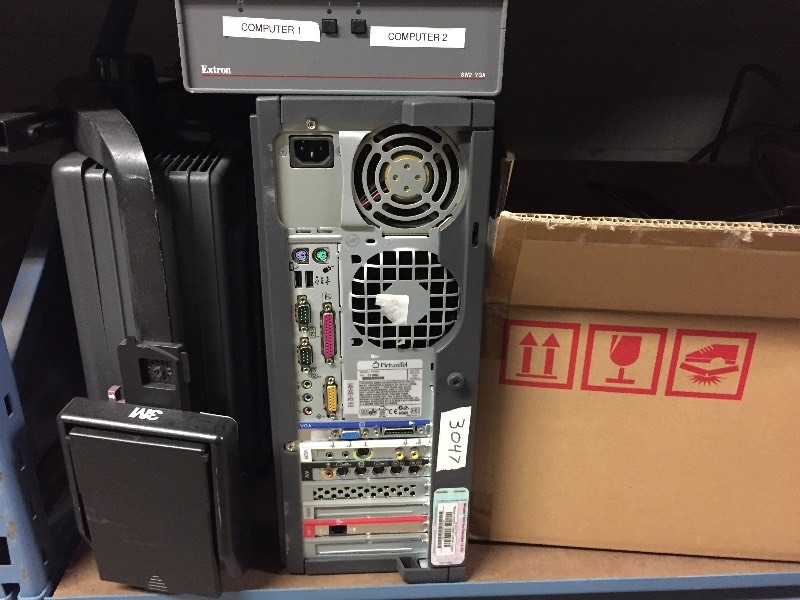 lot 66 image: HUGE LOT  8 Shelf of Miscellaneous Pro Audio  Video & Control Items