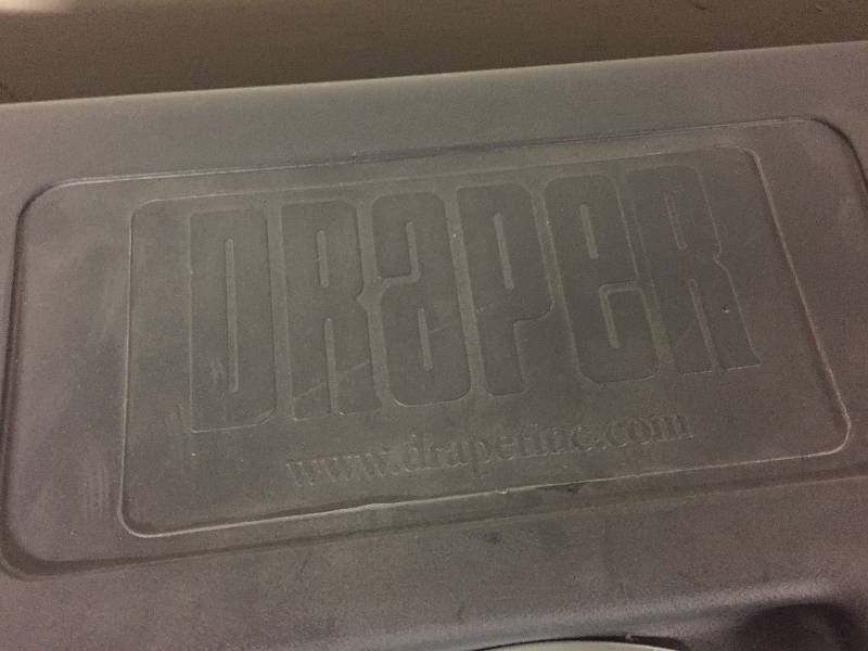 lot 50 image: Large Draper StorageTravel Case with Straps and Wheels