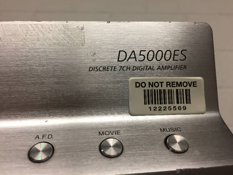 lot 56 image: Sony STR-DA5000ES AudioVideo 7.1 Channel 170-Watt Receiver
