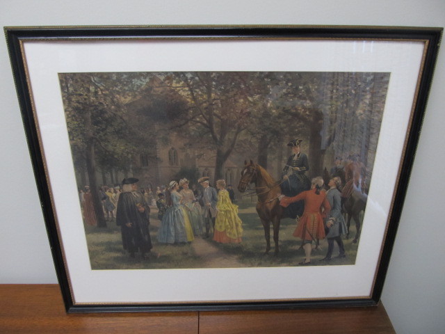 lot 28 image: Vintage Framed Thulstrup Photogravure
