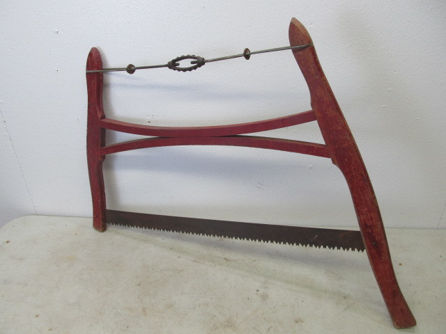 lot 61 image: Antique Buck Saw