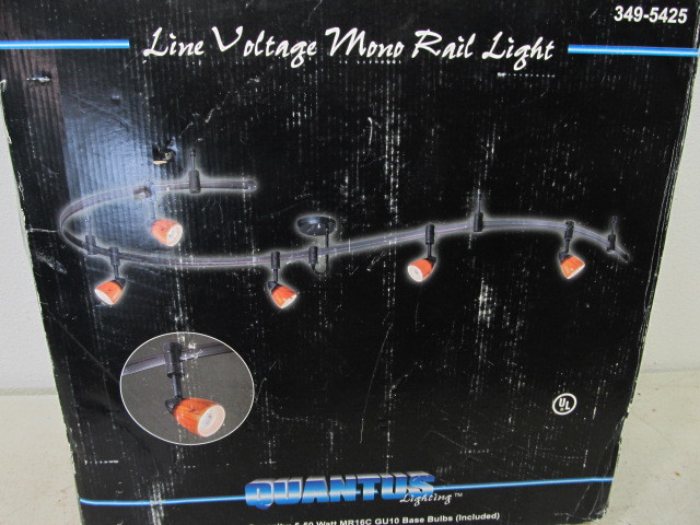 lot 99 image: NEW Unused Quantus Ceiling Rail Lighting