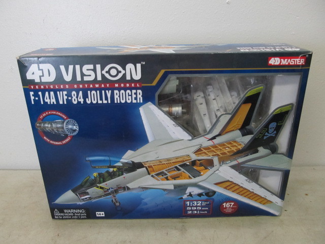 lot 118 image: NIB Large F-14A VF-84 Jolly Roger Aircraft
