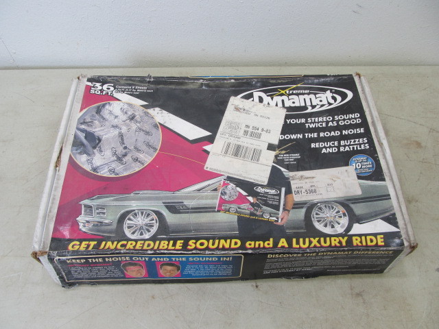 lot 147 image: New Dynamat Sound Mats&nbsp