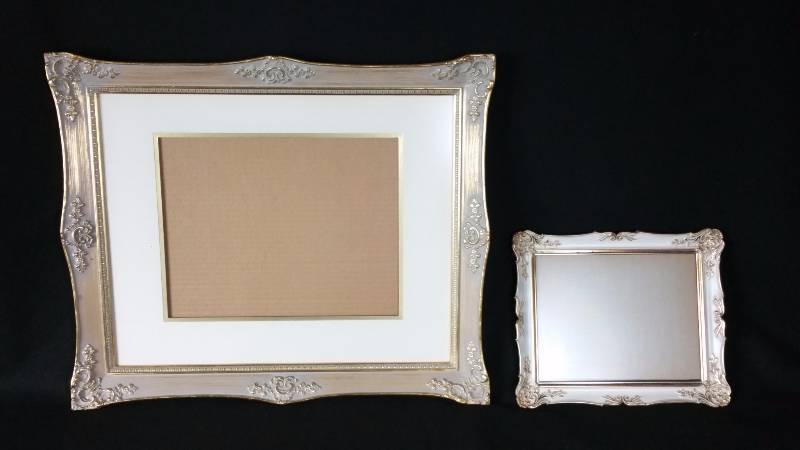 lot 40 image: Two Ornate Antique Styled Frames