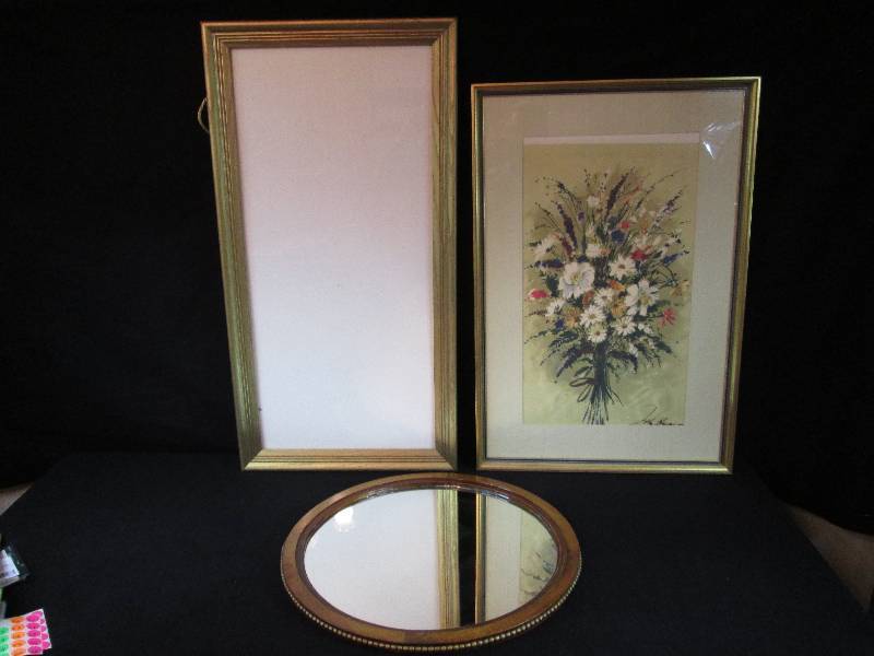 lot 52 image: Picture & Mirror
