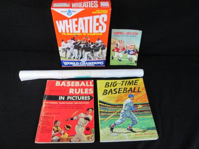 lot 61 image: Minnesota Twins And Baseball