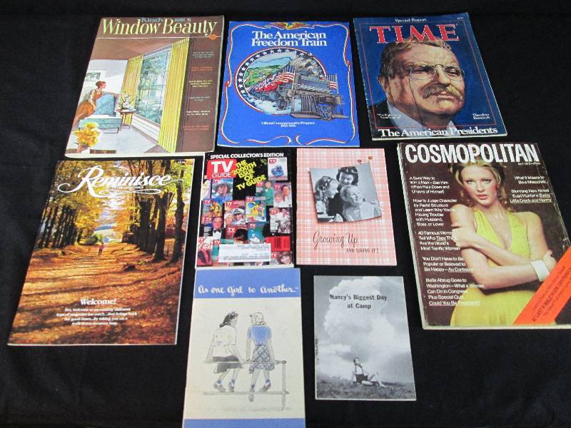 lot 63 image: Old Magazines & Other