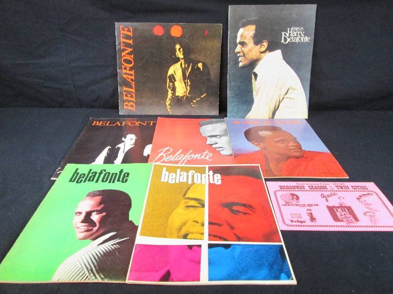 lot 66 image: Harry Belafonte Programs