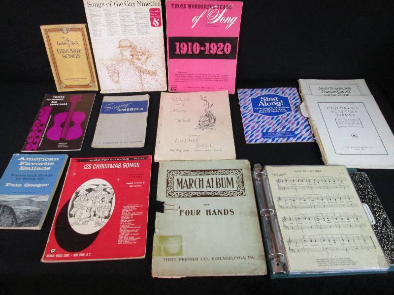 lot 69 image: Vintage Music Books