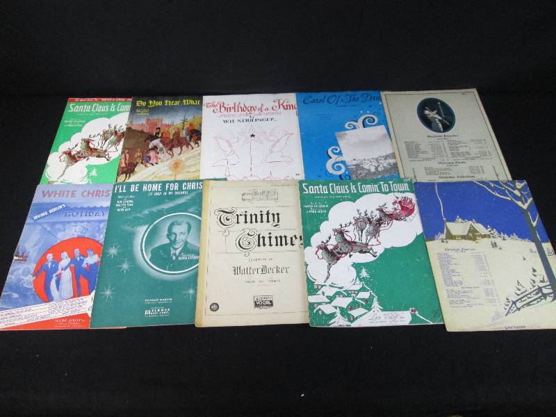 lot 71 image: Vintage Sheet Music