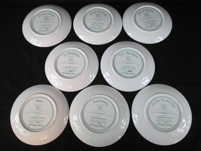 lot 180 image: Childs Best Friend Collector Plates