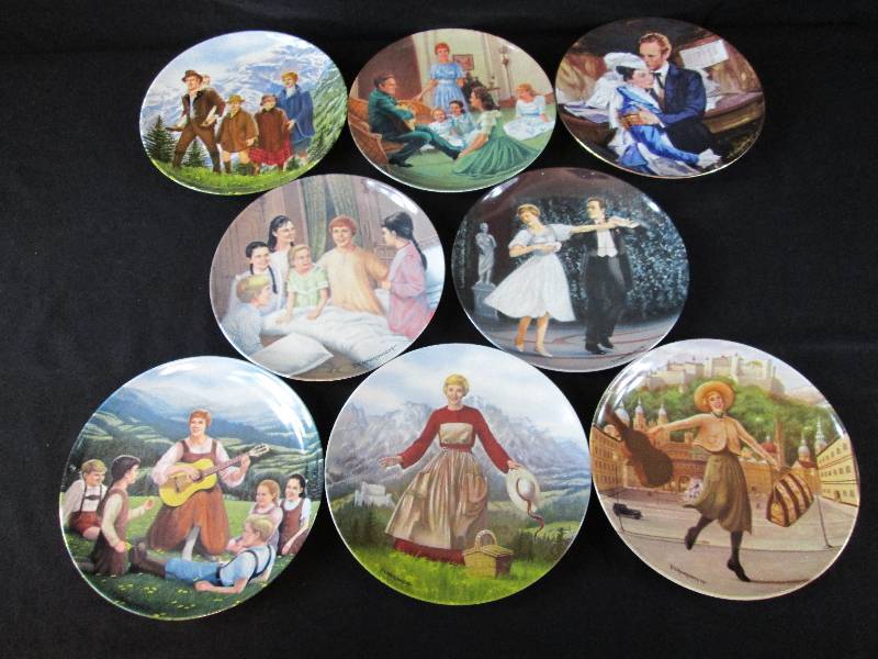 lot 182 image: The sound of Music Collector Plates