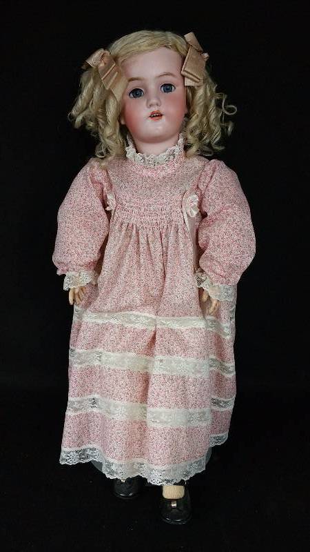 lot 50A image: Antique Heinrich Handwerck Bisque Head Composition Body