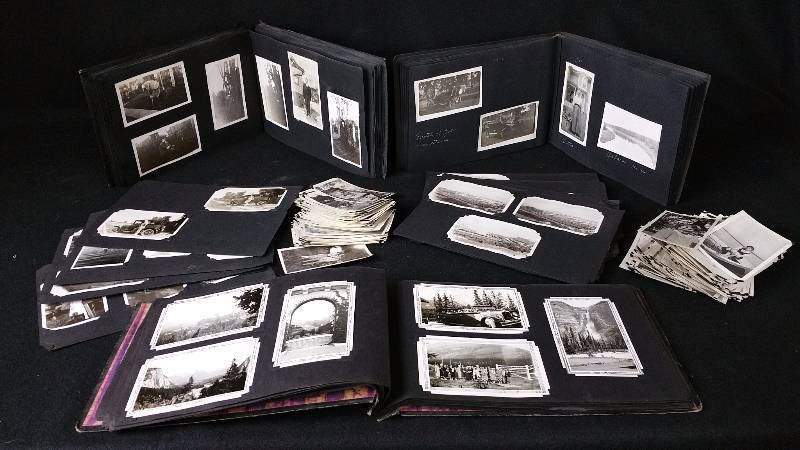 lot 101B image: Large Group of Antique Photographs, Advertising, Worlds Fair, Etc.