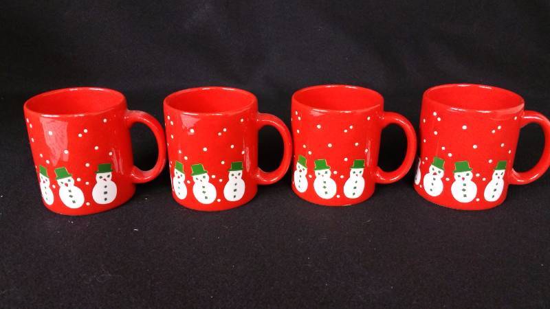 lot 102B image: Group of (4) Waechterbach West Germany Coffee Mugs