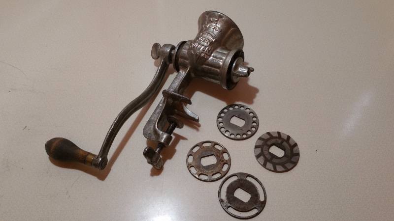 lot 144F image: Keen Cutter Meat Grinder